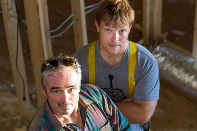 two men construction